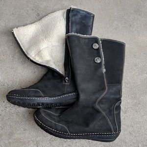 TEVA Tonalea Black Waterproof Snow Boots Size 9